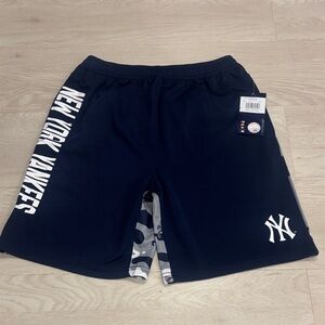 New York Yankees Kids Navy Shorts